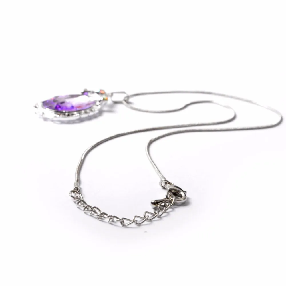 Новое ожерелье Sofias Amulet принцессы с подарочной коробкой Фиолетовое Женское