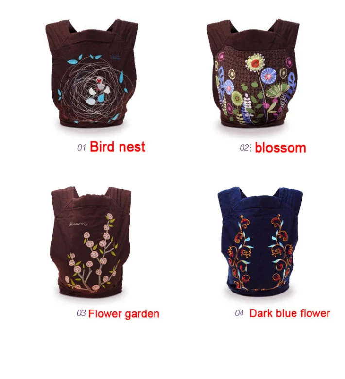 Слинг 3 в 1 Mei Tai для новорожденных с цветочной вышивкой|newborn sling wrap|newborn slingsling wrap |