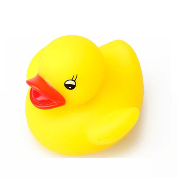 Baby Kits Bath Toy Yellow Changing Multi Color LED Lamp Light Flashing Duck E2shopping M09 | Игрушки и хобби