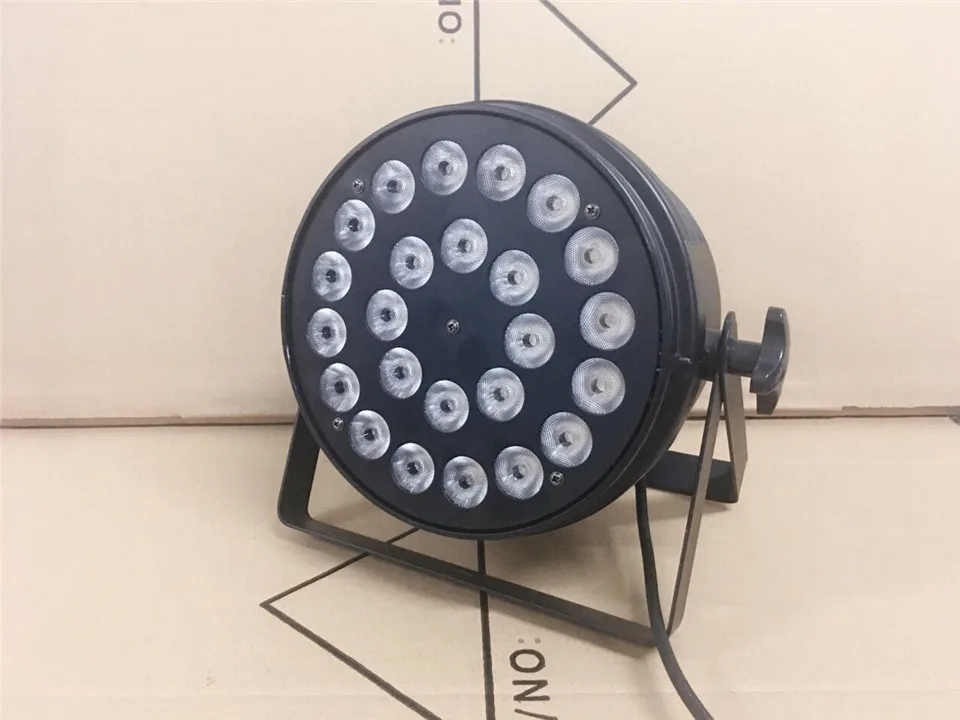 4 pz 24x18 Вт светодиодный Par Luci con 1 чехол для полета rgbwa uv 6в1 светодиодный par luce