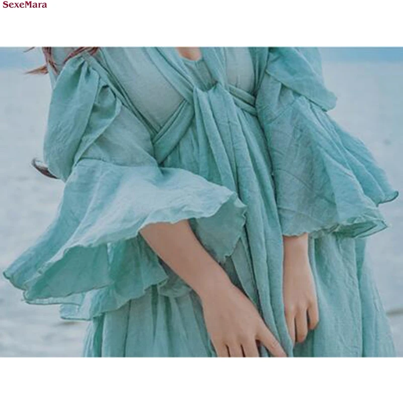 Модное Длинное Бандажное платье с рукавами фонариками 2021|fashion long dress|long dressdress fashion