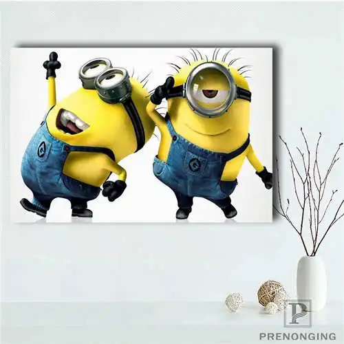 Пользовательские Миньоны (3) @ Печатный постер ткань стены художественные картины