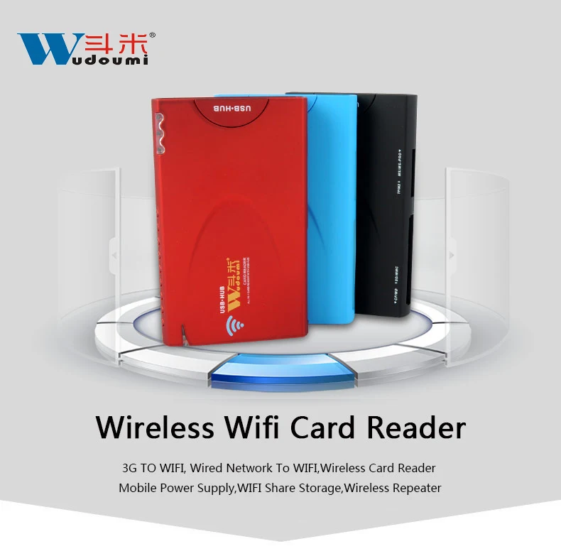 Портативный несколько смартфон Wi Fi Беспроводной Card Reader 3G роутера Power Bank 1500 мАч