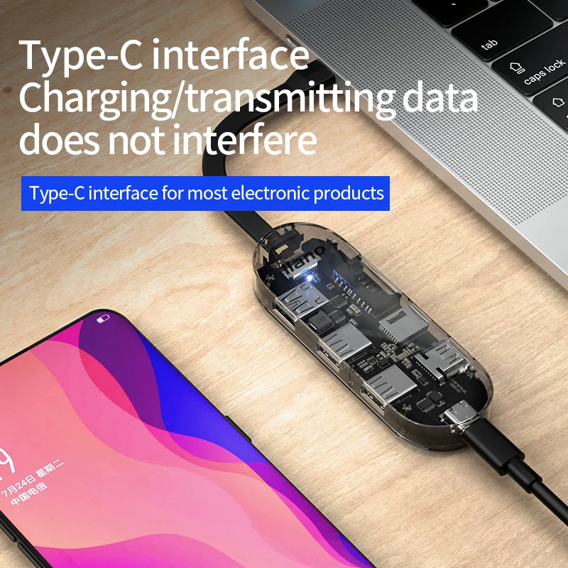 Thunderbolt 3 USB C концентратор к HDMI кардридер 0 2 Dex кабель для Macbook samsung Galaxy Note 8 9 type