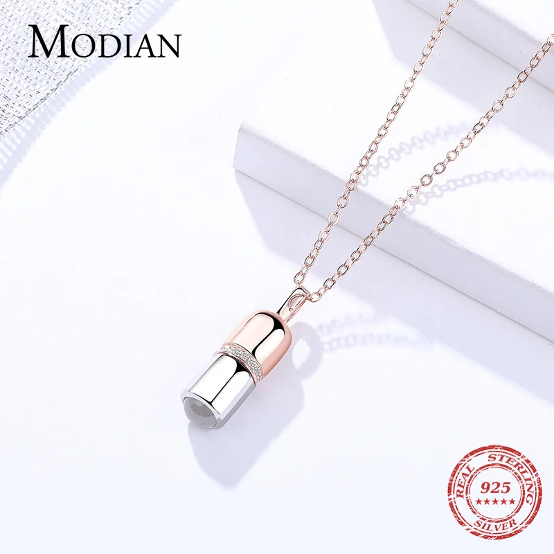 Modian сексуальные пули короткое ожерелье для женщин розовое золото цвет цепи звено колье ожерелье новые женские модные вечерние ювелирные изделия