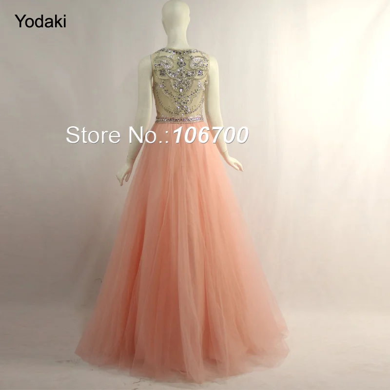 Реальные фотографии ручной работы кристалл бисера бальное платье robe de soiree