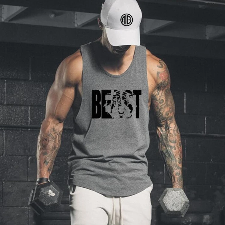 Muscleguys бренд одежда для фитнеса или бодибилдинга Для мужчин майка для тренировки жилеты для спортзала безрукавка Рубашка Спортивное нижнее белье