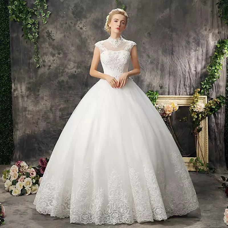 Платья на свадьбу Amanda Novias 2017 новые платья шнурках с открытой спинкой высокое