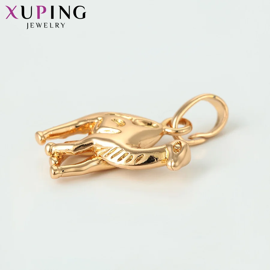 Xuping Jewelry Latest Model Popular Simplicity &quotDinosaur&quot Shape Gold-colour Pendant for Women Day Gifts 33549 | Украшения и