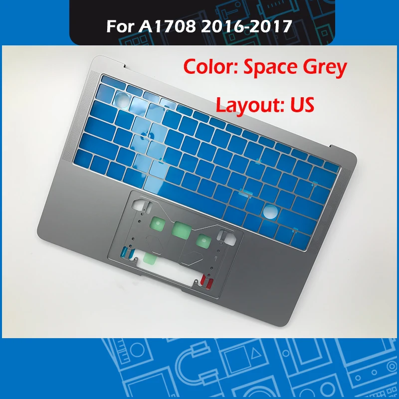 Полностью новый объемный серый A1708 верхний корпус Упор для рук MacBook Pro Retina 13 дюймов