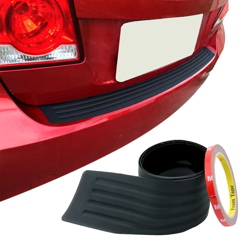 Стайлинг автомобиля 90 см задний бампер защитная Накладка на порог багажника