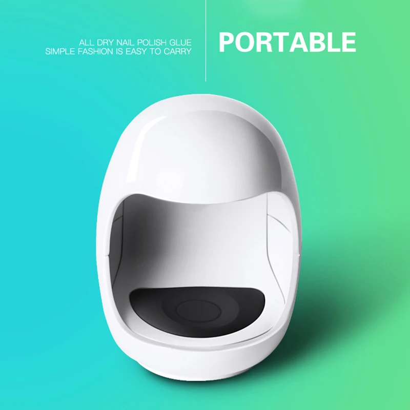 Легко носить с собой-дизайн в форме яйца УФ-лампа Светодиодная Сушилка для ногтей