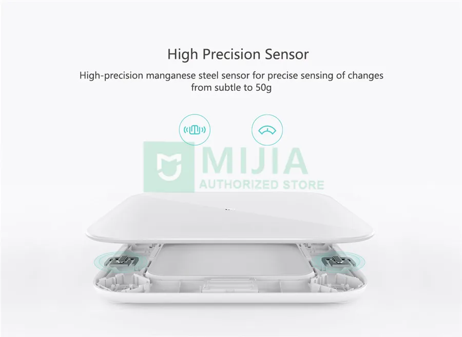 Новинка Xiao mi Smart mi Взвешивание весовые весы 2 Обновление версии Поддержка смарт-телефона ПРИЛОЖЕНИЕ Bluetooth 4,0 управление белый