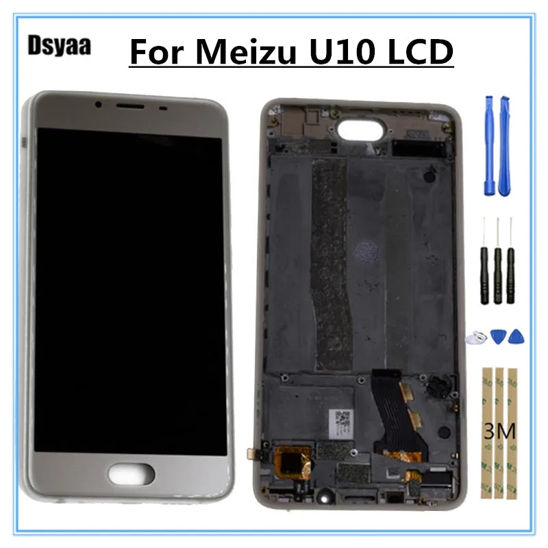 5 0 дюймов для Meizu U10 ЖК-экран дисплей сенсорный дигитайзер сборка запасные части с
