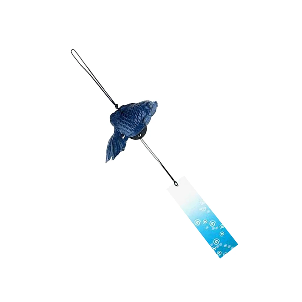 Японская Золотая рыбка Furin Windchime чугунный храм садовый домашний декор