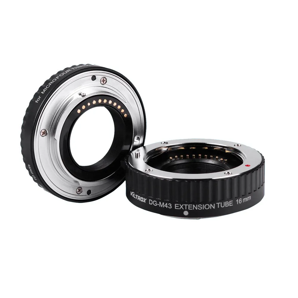 Viltrox DG Tube 10mm 16mm Set Ring Metal Mount Auto Focus Macro Extension for Micro 4/3 M4/3 Camera Lens DG-M43 | Электроника