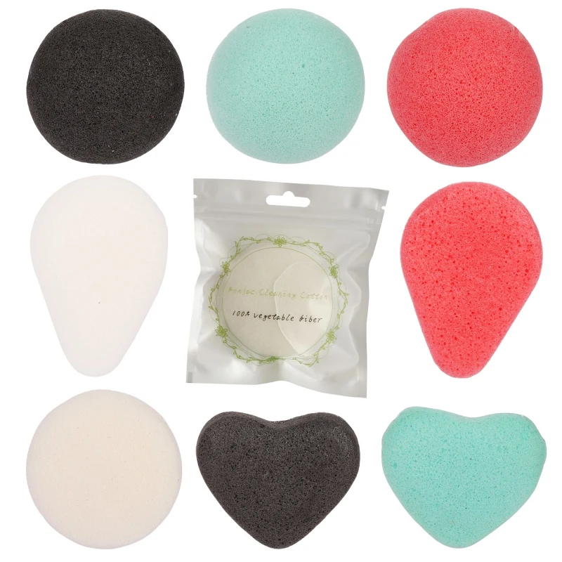 Губка для очистки лица отшелушивающее масло пор удаление черных точек губка