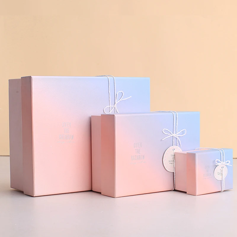 Новый Подарочный пакет Подарочная коробка на День святого Валентина праздничный