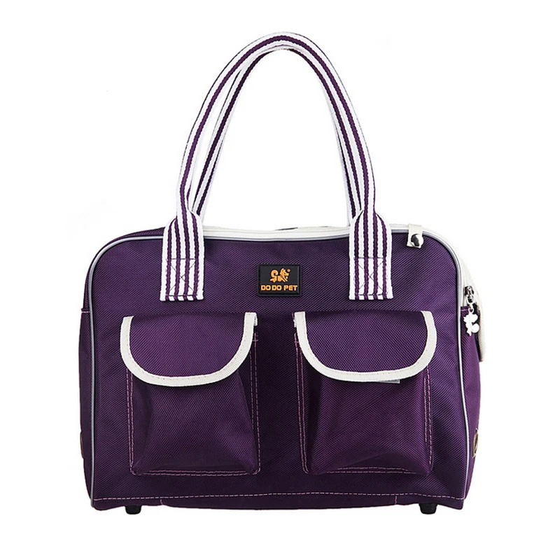 Сумка-переноска для собак сумка на плечо маленьких модная повседневная Складная