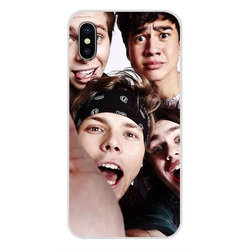 Чехол Luke Hemmings 5 секунд лета 5sos для Samsung Galaxy S3 S4 S5 Mini S6 S7 Edge S8 S9 S10 Lite Plus Note 4 8
