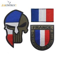 3pc fabric hook embroidered badges patches for clothing task force la fayette special flag armband army uniform ref2 tactical