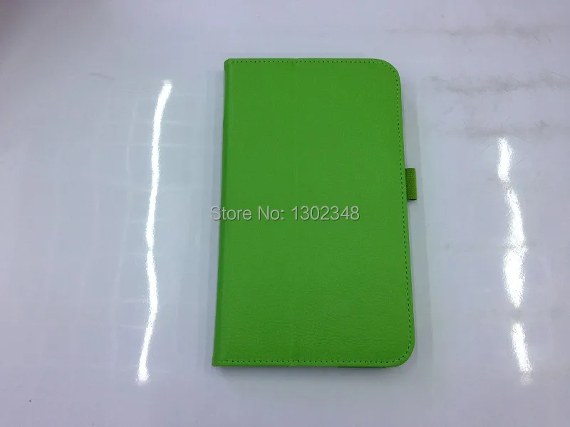 Тонкий чехол из искусственной кожи с откидной крышкой личи для Samsung Galaxy Tab 3 8 0 T310