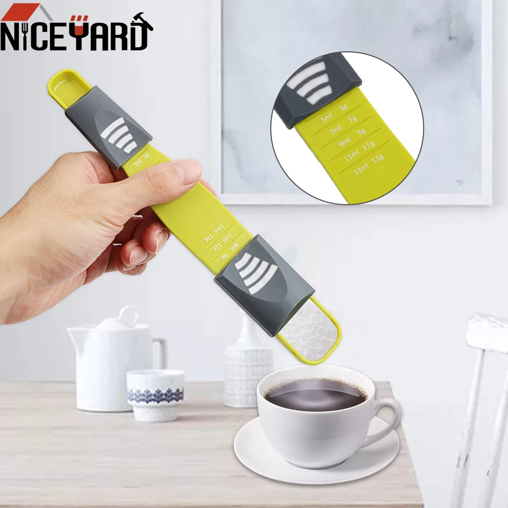 Ложка для выпечки NICEYARD двухсторонняя мерная ложка с восемью отсеками