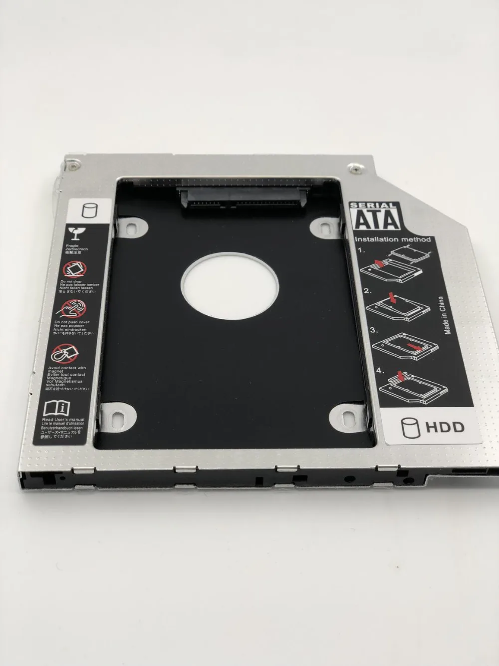 Новый жесткий диск WZSM 2nd SATA HDD SSD Caddy 9 5 мм для ASUS A450 A550 A450cc A450jf A550cc A550ca|Компьютерные