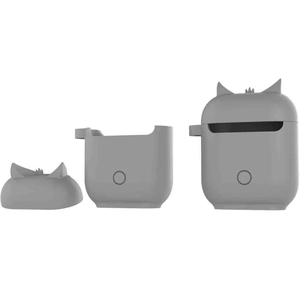 Защитный чехол для Airpods беспроводная Bluetooth гарнитура коробка зарядки с рисунком