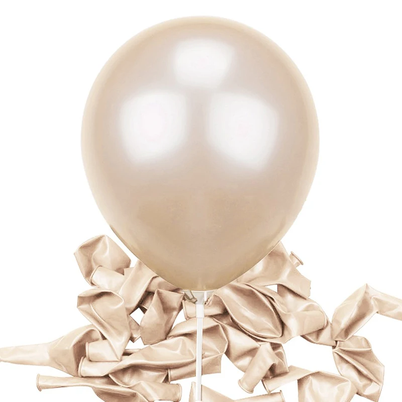 

TOYZHIJIA 100 Pcs Colorful PLAIN LATEX BALLOONS for Kids Ball Toys Party Wedding Birthday Gift10 inch