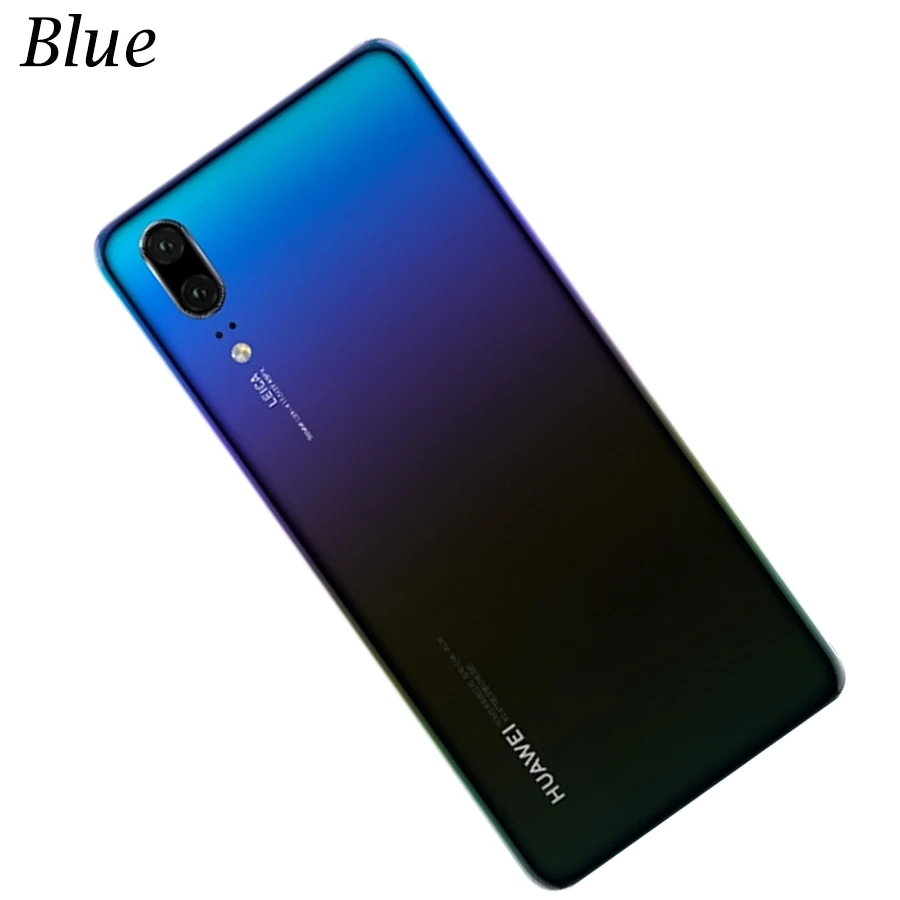 Huawei P20 Задняя крышка батареи EML L29 L22 Задняя стеклянная дверь корпус чехол для huawei P20 крышка батареи задняя панель с объективом камеры