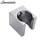 Однотонный латунный ручной держатель для душа, настенное крепление для ванной комнаты, ручной распылитель, палочка из матового никеля или хромированного волокна