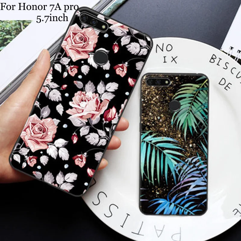 2 шт. чехол для Huawei Honor 7Apro с милым мультяшным рисунком мягкая задняя крышка 7A pro 7apro