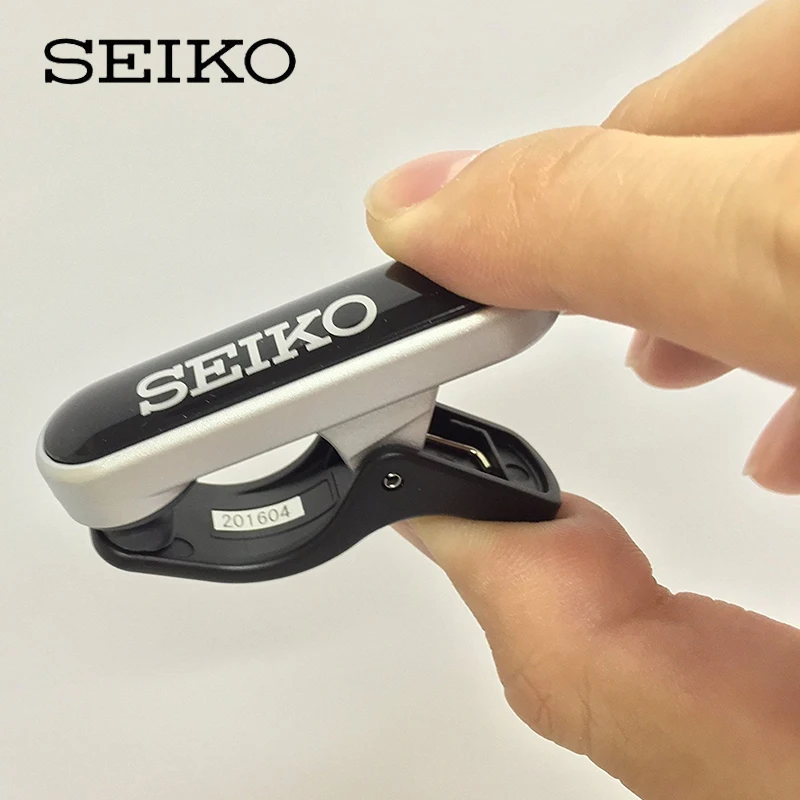 Seiko STM30 зажим Стиль Пикап микрофон черный/белый STM30B для тюнер гитара укулеле
