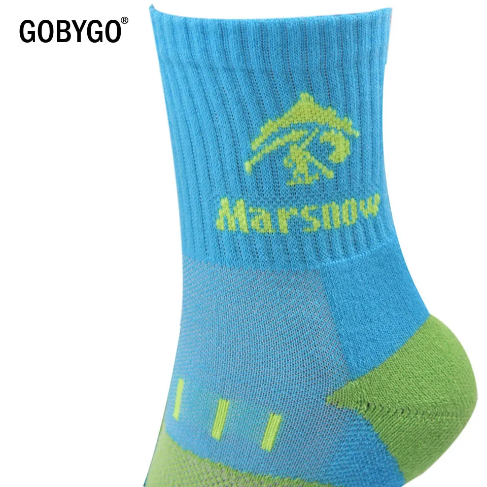 GOBYGO Лыжные носки зимние теплые детские мужские и женские уличные носки для велоспорта, сноубординга, походов, спортивные носки толстые Термо носки