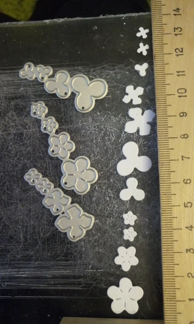 3 шт. многослойные Лепестковые цветы металлические режущие штампы трафареты для