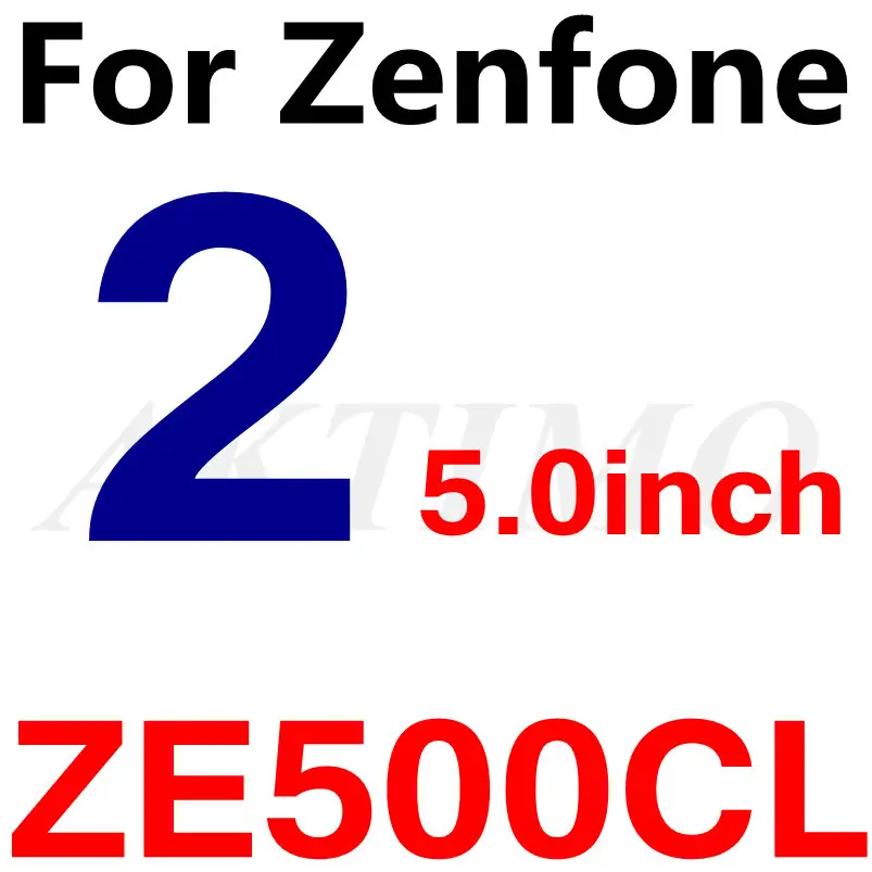 Закаленное стекло 9H 0,26 мм для asus Zenfone Peg asus 3X008 GO tv ZB500KL ZB450KL 2 Laser ZE500KL 3 Max защитная пленка Sklo чехол - Цвет: ZE500CL