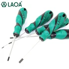 Отвертка LAOA S2 из легированной стали, Прецизионная Шестигранная отвертка, Магнитная отвертка 1,5 мм2,0 мм2,5 мм3 мм4 мм