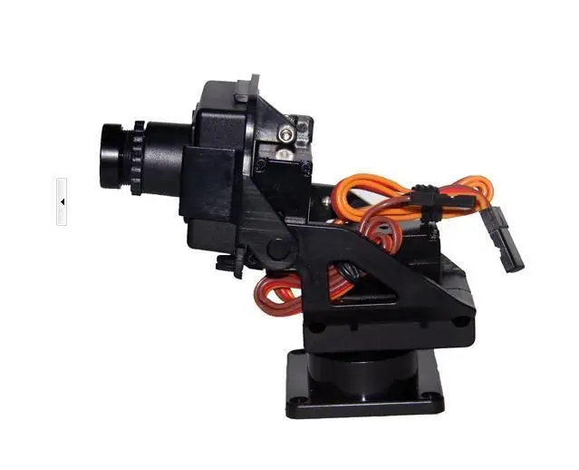 PT Pan/Tilt Платформа Антивибрационная Камеры Самолета FPV Вт/Камеры &amp серво полный