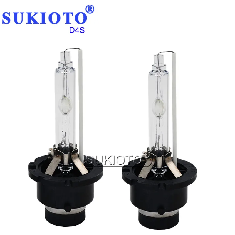 SUKIOTO 55W xenon D2S 3000K желтый D4S ксеноновая лампа 4300K 5000K 6000K D3S xenon D1S 55W hid лампы для автомобильных фар