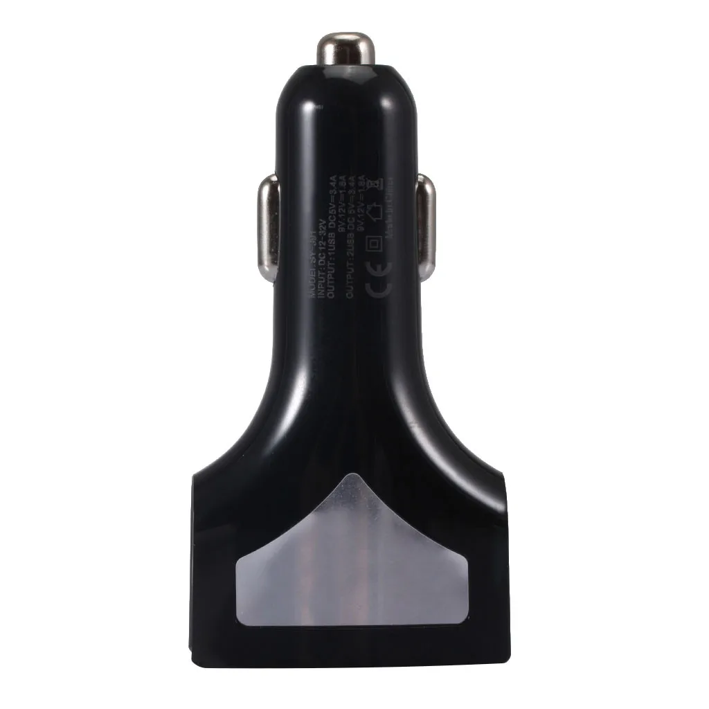 Новый адаптер для быстрой зарядки 2 usb-порта быстрое автомобильное зарядное