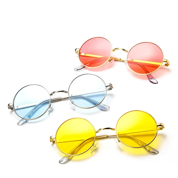 Очки солнцезащитные DCM женские круглые небольшие солнечные очки в стиле хип хоп с