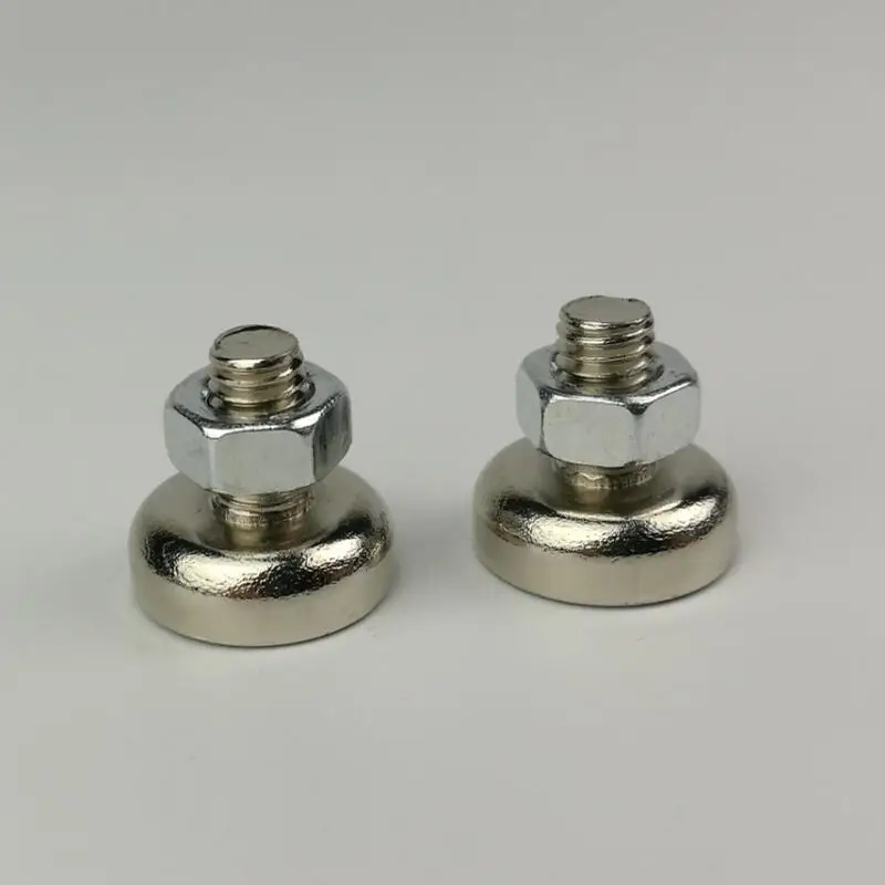 D16mm неодимовый магнит N52 сильные мощные магниты на горшок Магнитная резьба M4