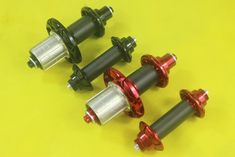 Новый дизайн Powerway Углеродные UD МАТОВЫЕ R51 дорожные велосипедные ступицы прямые