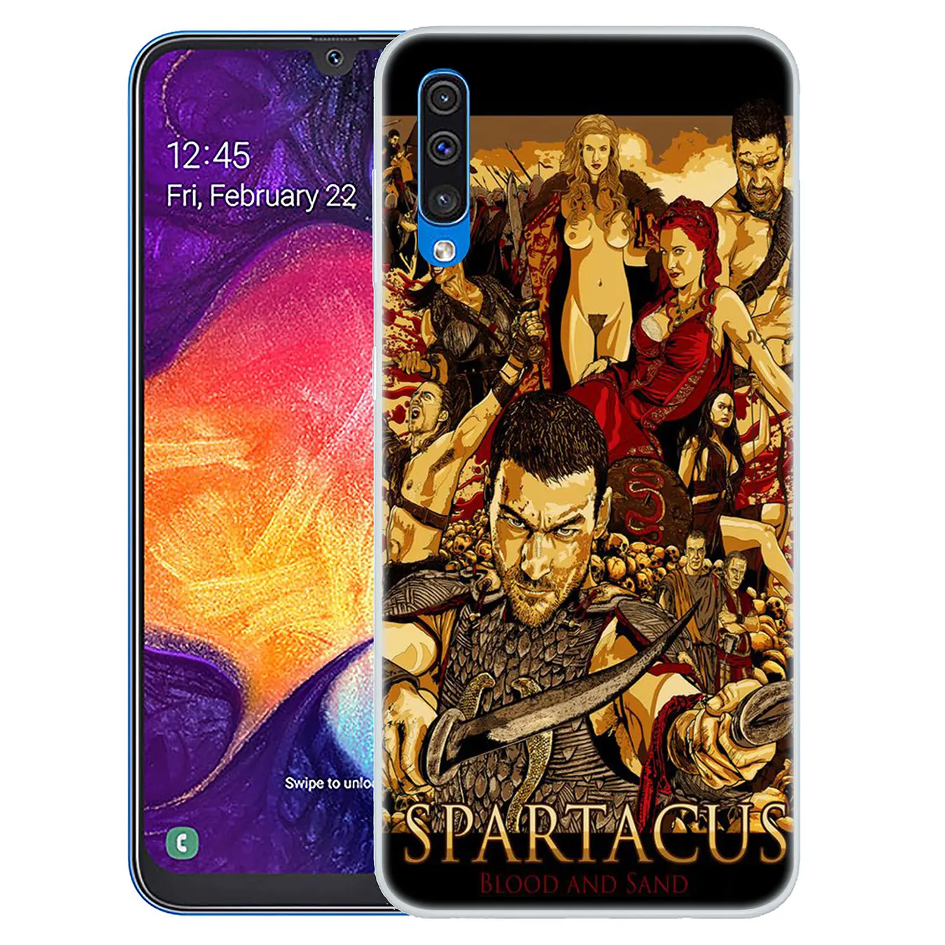 Твердый прозрачный чехол для телефона Lavaza spartacus saison Samsung Galaxy A10 A20 A30 A40 A50 A60 A70 M40 M30 M20