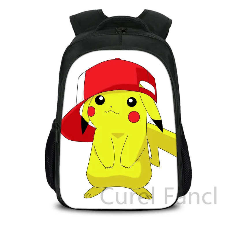 Аниме Покемон рюкзак для мальчиков и девочек школьные сумки Детский рюкзак Пикачу для подростков Детские Подарочные рюкзаки школьные сумки Mochila 19 - Цвет: Лаванда
