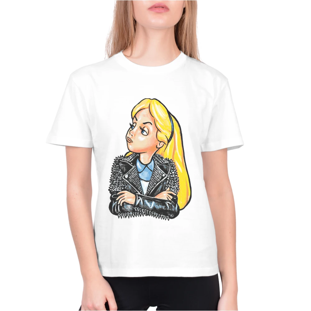 Женские футболки топы женская футболка Camisetas Mujer Модный женский топ с круглым