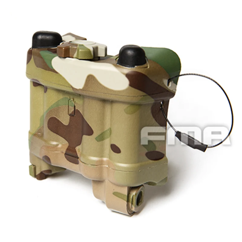 MC Тактический AN/PVS-31 Шлем ночного видения очки NVG батарея коробка Манекен Модель - Цвет: MC