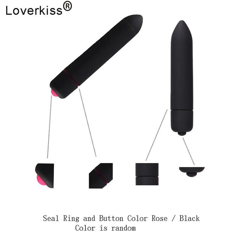 Loverkiss 10-скоростной мини-вибратор пуля для женщин водонепроницаемый стимулятор