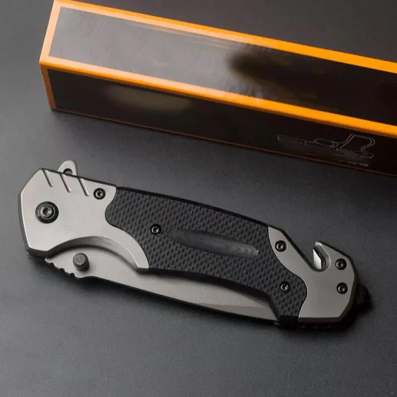 Складной нож с стальной головкой G10 Ручка Тактический походный охотничий для